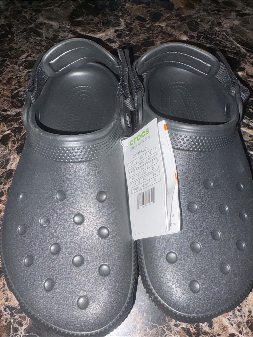 CROCS Classic Clog in Charcoal